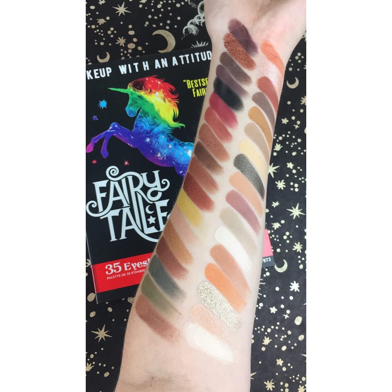 Rude FAIRY TALES [Book 3] 35 Eyeshadow Palette