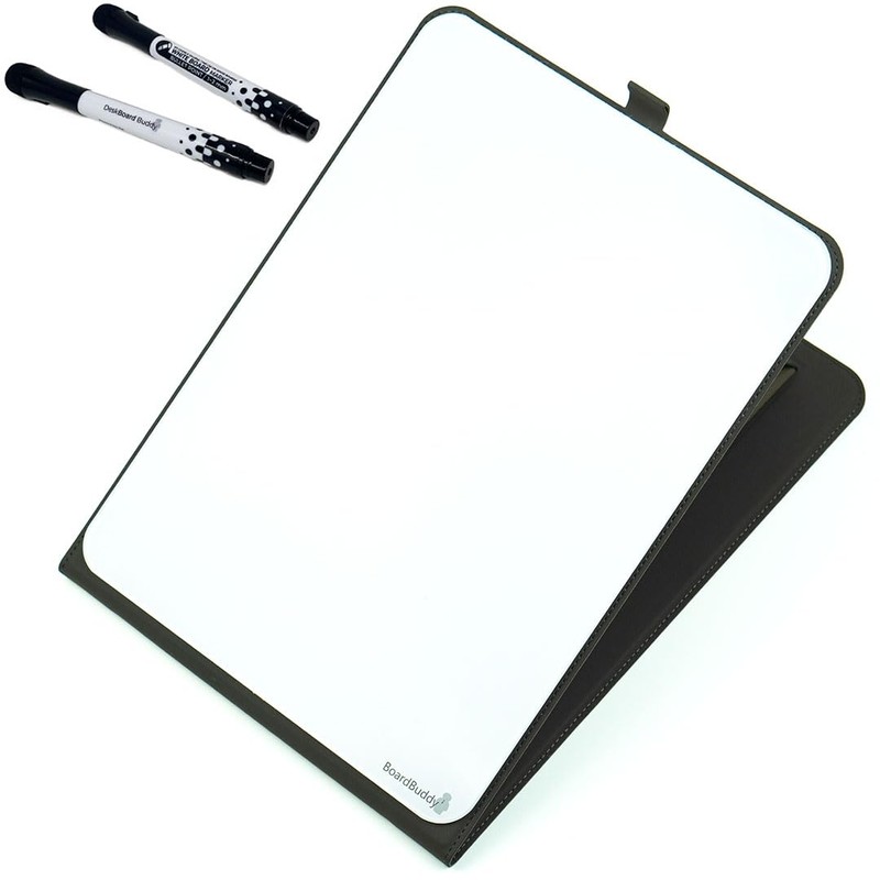 DeskBoard Buddy Portable (Gray - White Glass)