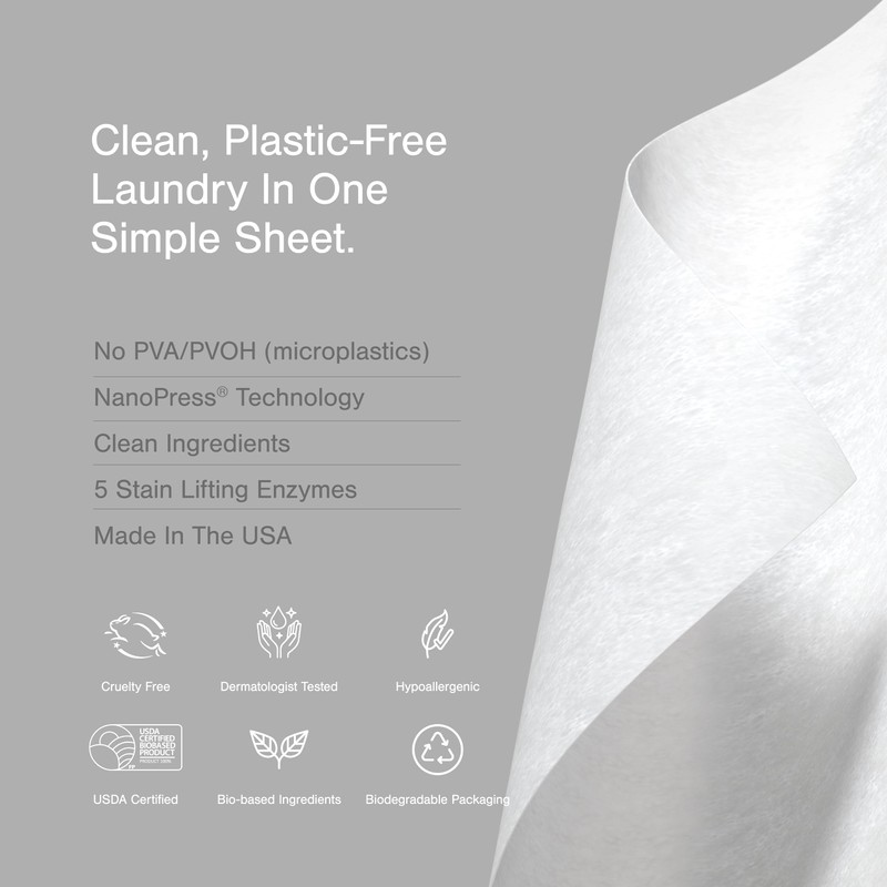 Proofed! Laundry Detergent Sheets, 96 Count, Sport Scent, The Only