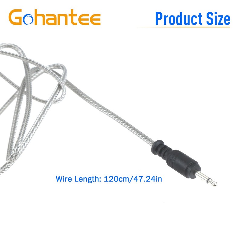 Gohantee 2-Pack Grill Probes Replacement for Weber Igrill 2, Igrill
