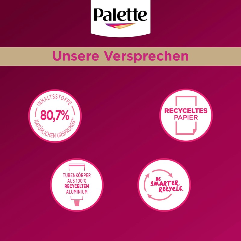 Palette Intensive Cream Colouration 4-0/800 Dark Brown (3 x 115