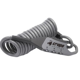 crops Wire Lock Q5-COCON COCON | 5mm×1800mm 3-Digit Dial SPD09-CCN-17 (Gray)