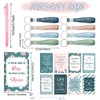 PerKoop 48 Pcs Inspirational Gifts Bulk Motivational Notepads Ballpoint Pens