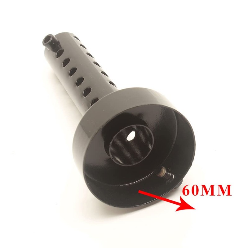 CYDZSW 2Pcs Universal Motorcycle Exhaust Muffler Silencer Insert Baffle Can