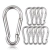 Carabiner Alloy Steel Key Ring Snap Hook 50 mm x