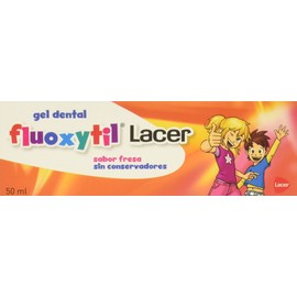 Lacer - Gel dental Fluoxityl Pasta, 50 ml, paquete de 1