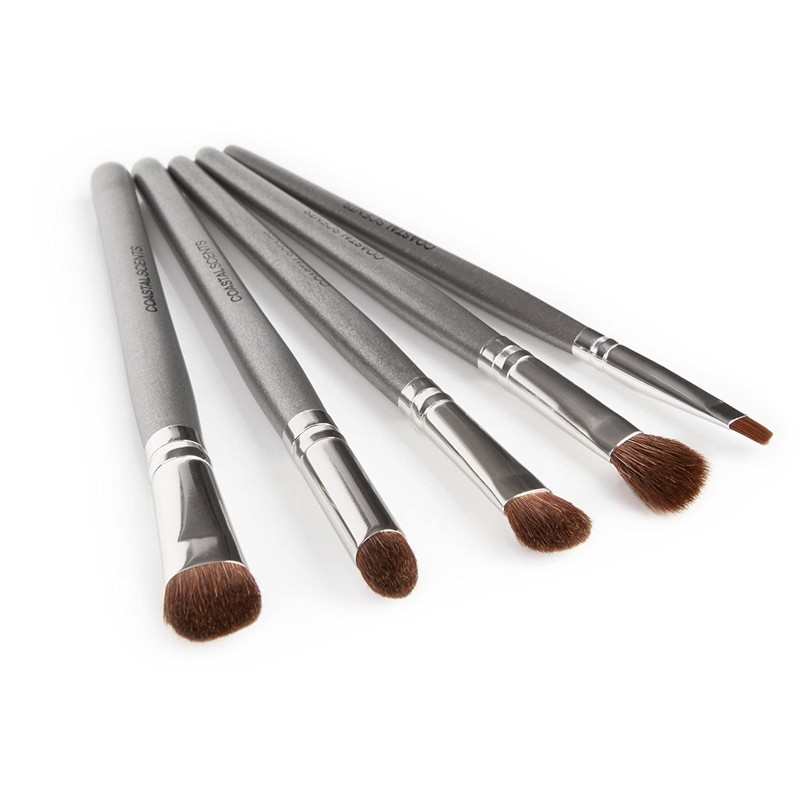 Coastal Scents Smoky Eyes Brush Set, 0.17-Inch, 2.82-Ounce