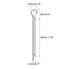 sourcing map Split Split Split Pin 2.5 mm x 30