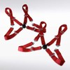 AUTOZENSATION Saftey Seat Belt Racing Harness, Universal Red 4 Point