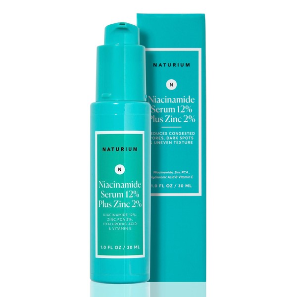 Naturium Naturium Niacinamide Face Serum 12% Plus Zinc 2%, Anti-Aging,