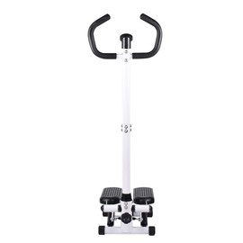 MAD HORNETS Fitness Workout Exercise Air Stair Stepper Machine Cardio Equipment with Handle bar, Multi-Function LCD Moniter