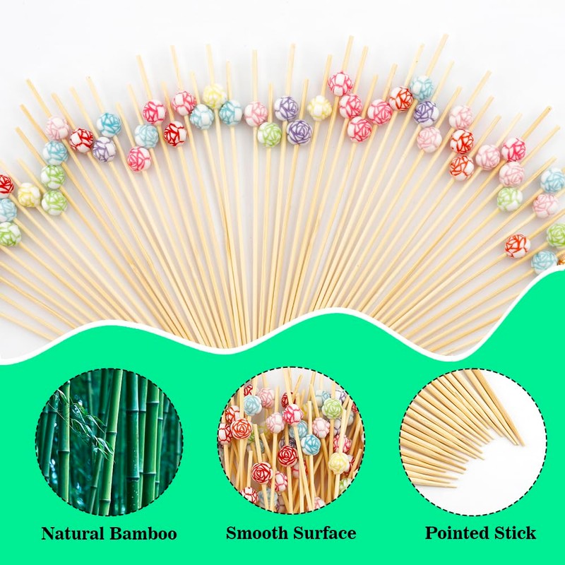 8Cocktail Picks, Wooden Cocktail Sticks, Cocktail Picks, Cocktail Picks, Cocktail