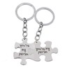 kapitomanio 2 pcs You're My Person Matching Keychains, Jigsaw Puzzle