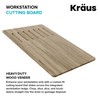 Kraus Kore Cutting Board for Workstation Kitchen Sinks (16 7/8