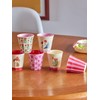 Rice Small Melamine Cups Children's Cups Pink Happy Forest Prints