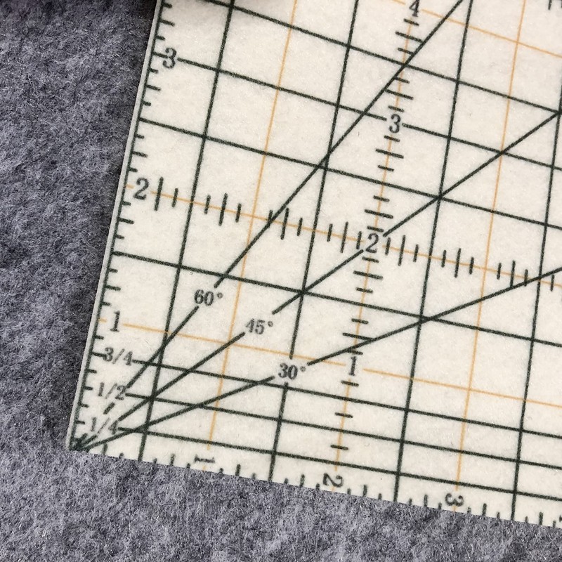UPTTHOW Hot Hem Ruler Sewing Fabric Ironing Tool Seam Allowance
