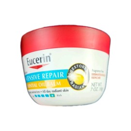 Eucerin Intensive Repair ESSENTIAL OIL BALM 7oz Very Dry Skin Factory Sealed