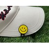 Don Flyee Smile Mark Niconico Golf Marker Hat with Clip