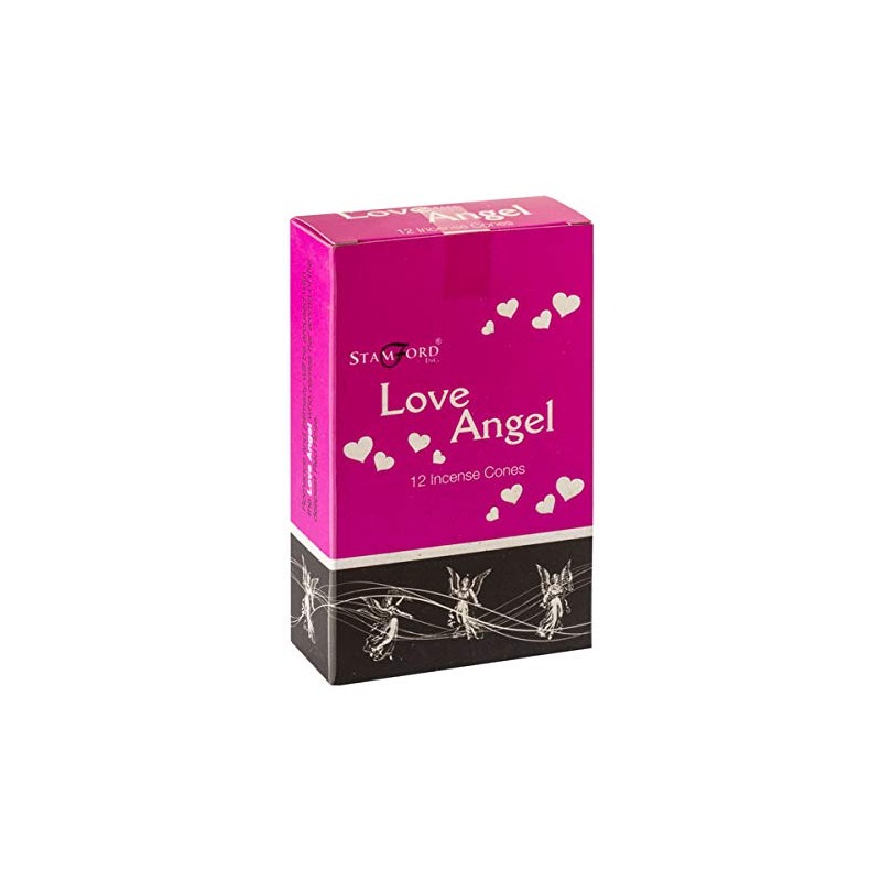 Stamford Love Angel Incense Cones, 12 Cones x 12 Packs