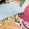 sourcing map 2 Pcs Zipper File Bags, 9.6" x 13.4"