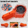 Lififun Dart Drum, 25-Dart Drum Magazine for Nerf N-Strike Elite