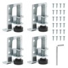 4 Pcs Adjustable Feet for Outdoor Furniture, Workbench Leveling Feet
