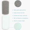CUHZA 2 Pieces Double-Sided Pumice Stone for Feet, Pedicure Stones,