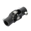 OCPTY Black Universal Steering Shaft U-Joint Coupler 3/4"DD Triangle Single