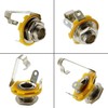 RUNCCI-YUN 6,35mm 1/4 Inch Female Guitar Input Jack,6,35mm TS Mono