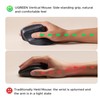 UGREEN Vertical Mouse Bluetooth 5.0 & 2.4G Wireless Ergonomic Mouse