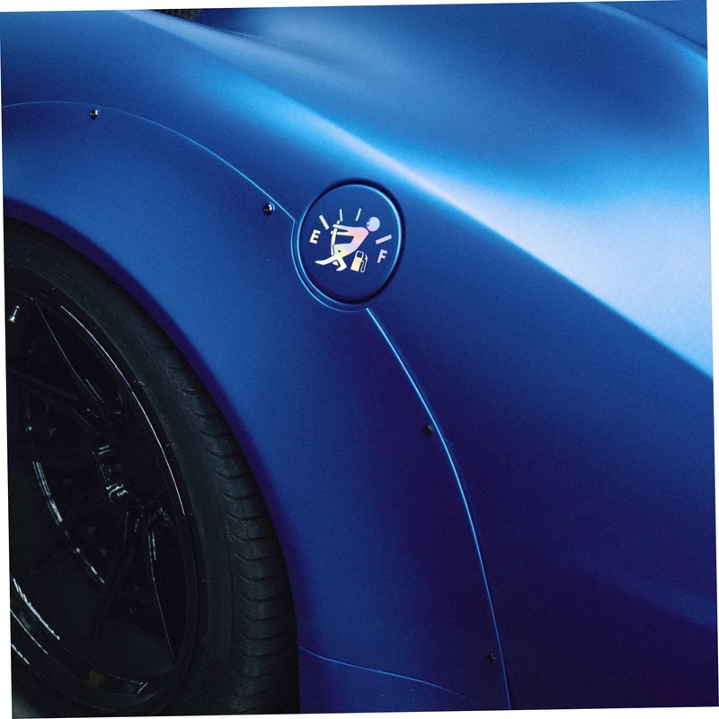 Mobestech 5sets Car Stickers Adorable Tank Decals Easy Application for