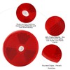 12PCs Round Reflector Red Reflective Sticker Waterproof Signal Warning for