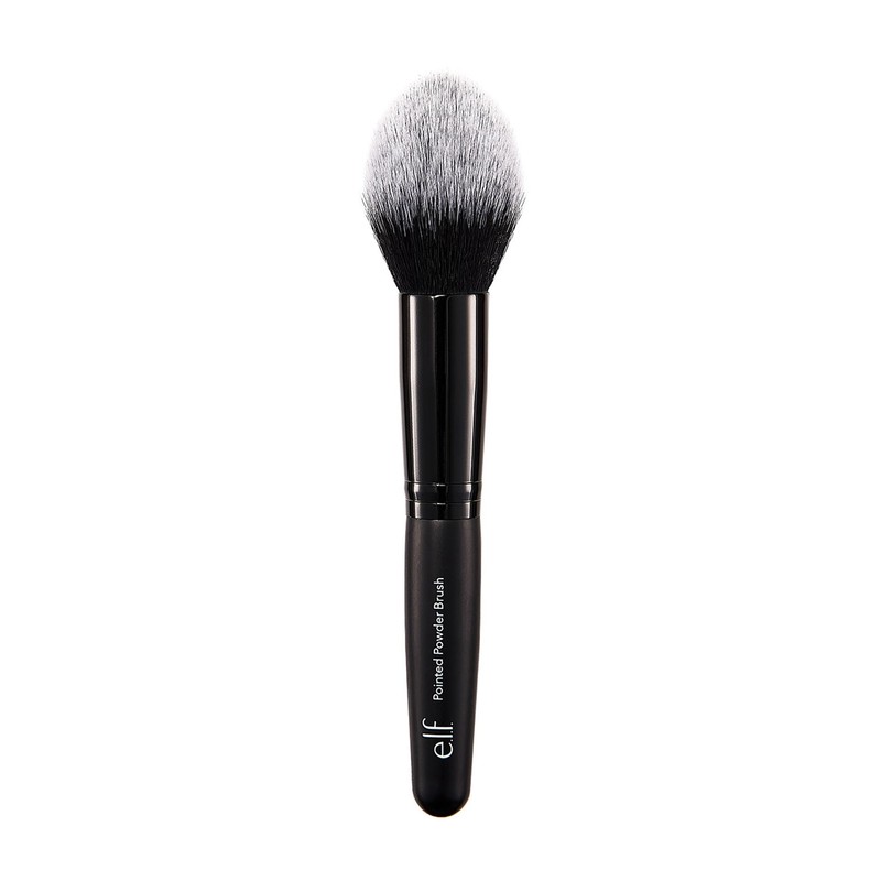 e.l.f. Pointed Powder Brush for Precision Application, Synthetic