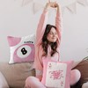 YeiHe Funky Coquette Pink Bow 8 Ball Ace Poker Pillow