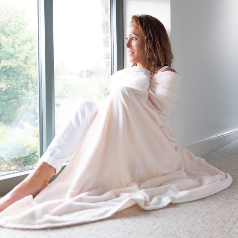 Snug Rug Premium Super Soft Fleece Throw Blanket Thick Warm
