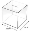 Clear Acrylic Money Saving Box, Unopenable Money Saving Box, Modern