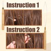 200 PCS Hair Extensions Beads 4mm Silicone Lined Micro Links