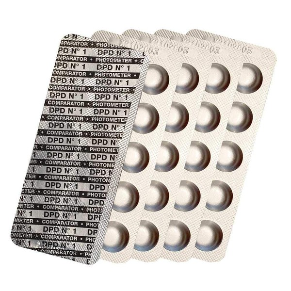 harren24 Photometer Test Tablets Chlorine DPD1, DPD3, Active Oxygen DPD4,