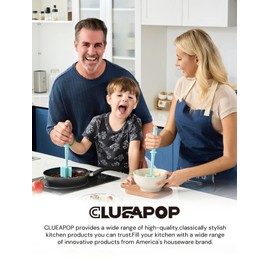 Meat Chopper, Hamburger Chopper, CLUEAPOP Potato Masher-Professional Multifunctional Heat Resistant Nylon Ground Beef Smasher Kitchen Tools And Gadgets, ​Safe For Non-Stick Cookware