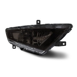 Fog lamp daytime running lights foils set tint film stickers, dark grey