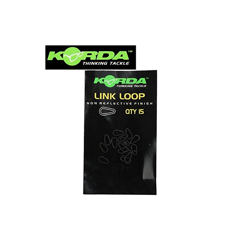 Korda Link Loop - 15 Ringe für Karpfenmontagen, Rig Rings