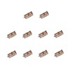 Acxico 10Pcs DC 5V 2-Phase 4-Wire Micro Mini Ultra-Tiny 4mm