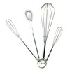 Fox Run 16607 Mini Whisks, Stainless Steel, Set of 4,