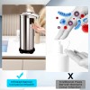 Unbranded Touch-Free Rechargeable Soap Pump Dispenser Auto Handfree Sensor Stainless