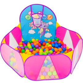 NUBUNI Ball Pit for Baby : Playpen ball Pool : Playhouse : Ball Pit Balls : Playpen Baby Play House for Kids : Play Tent for Kids Pool Balls : Baby Ball Pit F