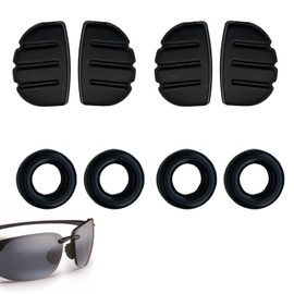 Beaspecal 2Pair Nose Pads for Maui Jim Nose Pads Replacement Compatible with Martini Sport Sunglasses Nose Pads,Silicone Anti-Slip Nose Pads