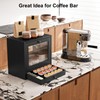 Alpeir Wooden Bread Box for Kitchen Countertop - Solid Wood