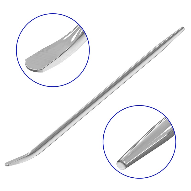 FOCMKEAS 32"(800mm) Aligning Pry Bar Round Crowbar Sleever Bar for