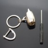 Unbranded Jet Turbine Engine Keychain Keyring Car Key Fob Holder