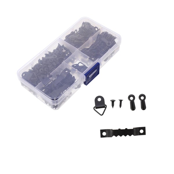 Operitacx 550Pcs Heavy Duty Picture Hangers Kit with Box Picture